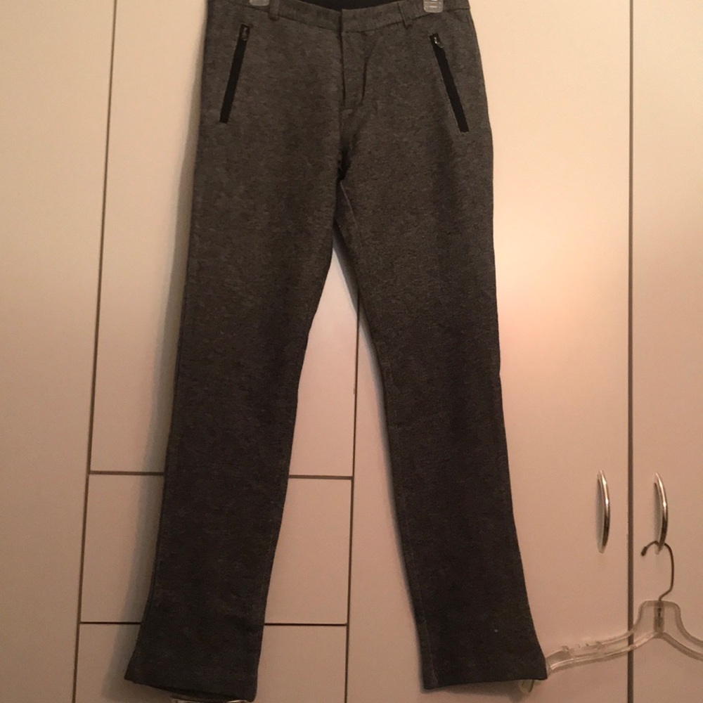 Parke & Ronan black cotton pants